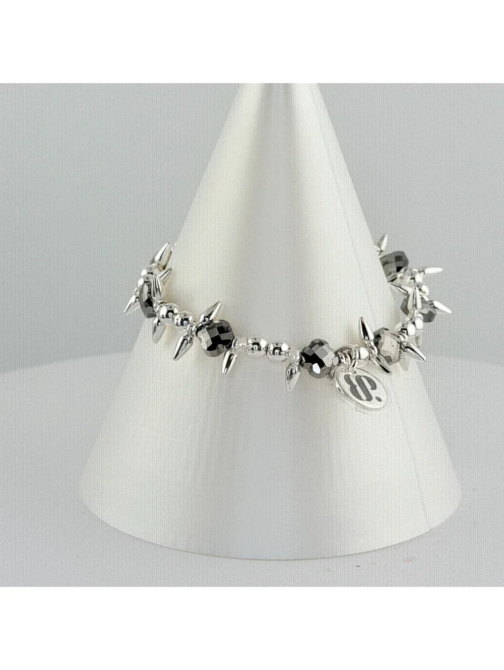 Bomb Party Single Stack Bracelet - on Silver Plating #201